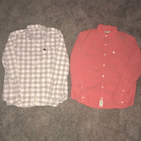 abercrombie kids Other - Two Abercrombie Kids button down shirts